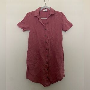 Lucky brand button up dress